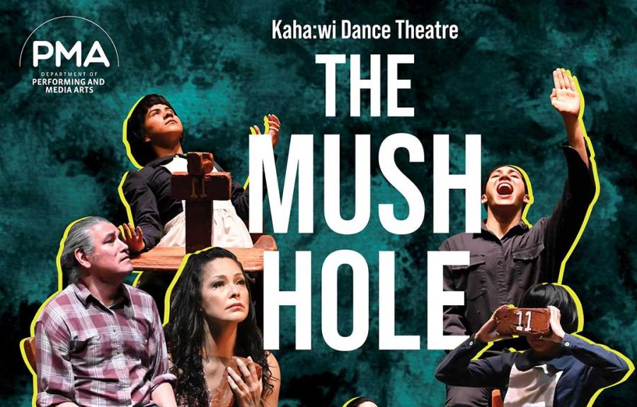 Poster for The Mush Hole performance at Cornell University