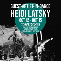 Poster for Guest-Artist-In-Dance Heidi Latsky at PMA