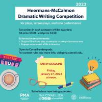 Heermans-McCalmon Dramatic Writing Competition 2023