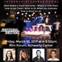 TV, Film, and Theatre Internship Panel