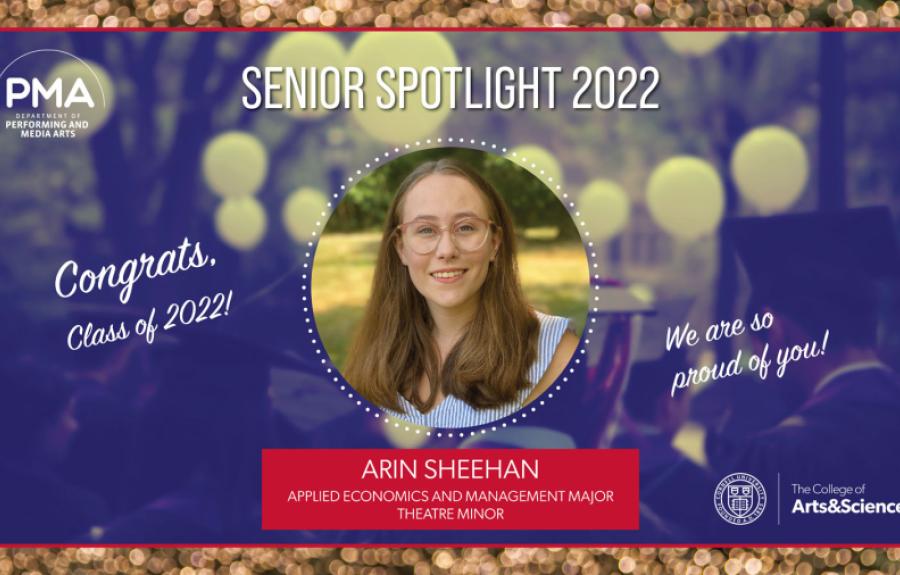 Photo of Graduate Spotlight 2022 Arin Sheehan