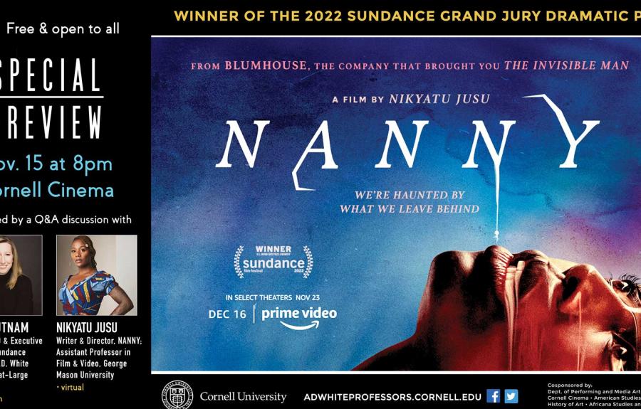 Special Preview Screening: “Nanny” followed by Q&A discussion
