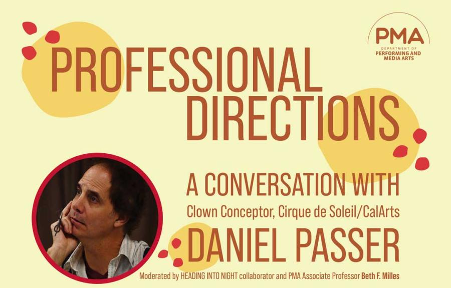 Flyer for Professional Directions with Daniel Passer