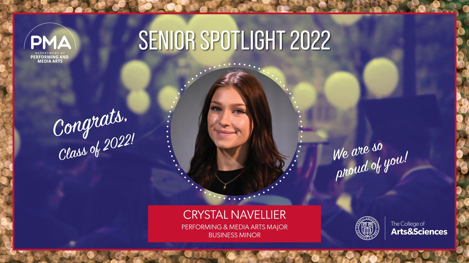 Photo of Graduate Spotlight 2022 Crystal Navellier