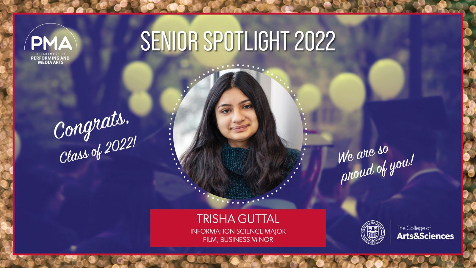 Photo of Graduate Spotlight 2022 Trisha Guttal