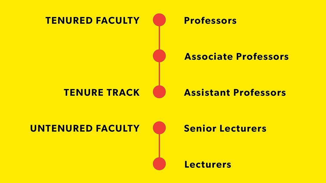 Graphic Showing Types of Faculty