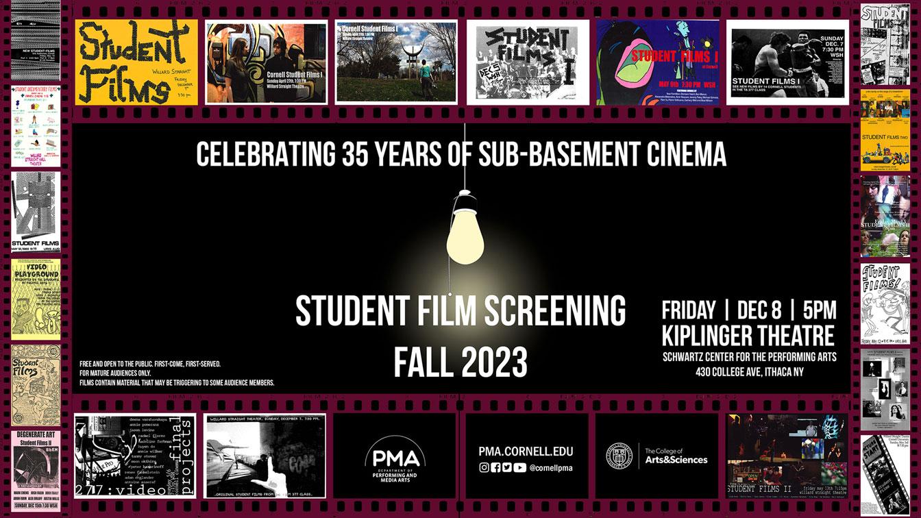 Fall 2023 Student Film Screening