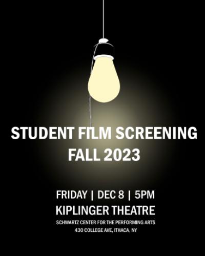 Student Film Screening Fall 2023