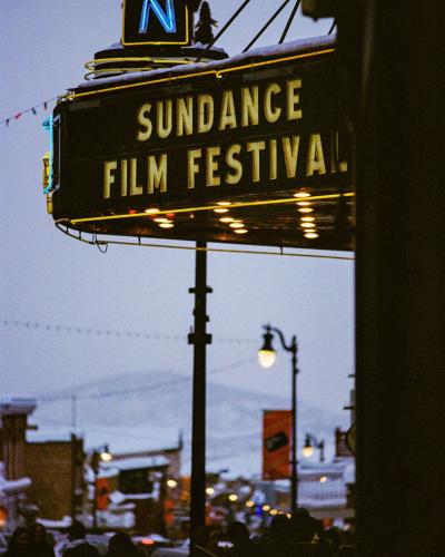 Sundance Film Festival sign