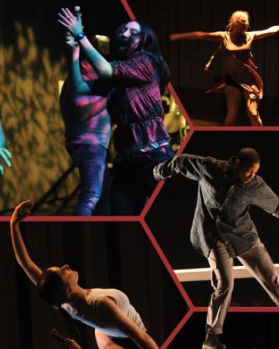 PMA dance students on stage