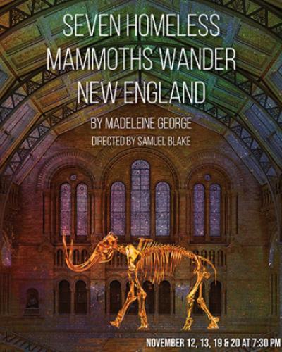 Flyer for Seven Homeless Mammoths Wander New England