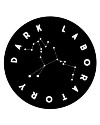 Dark Laboratory logo: black circle with white constellation